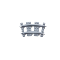 Smalspoor Bochtenset R24 - 8 stuks = halve cirkel